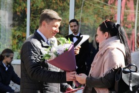 Людмила Ткаченко поздравила врачей с профессиональным праздником